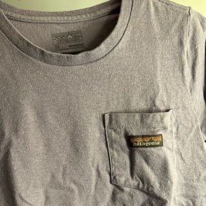 Women’s Work Wear Pocket T Purple XS